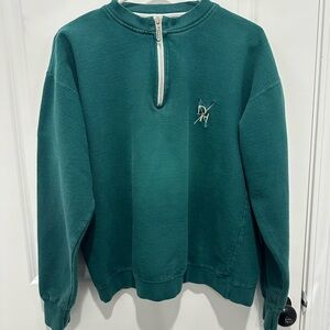 Vintage Duck Head Half-Zip Sweatshirt